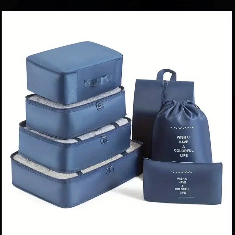 Buy now 7Pcs Travel Packing Cube Set